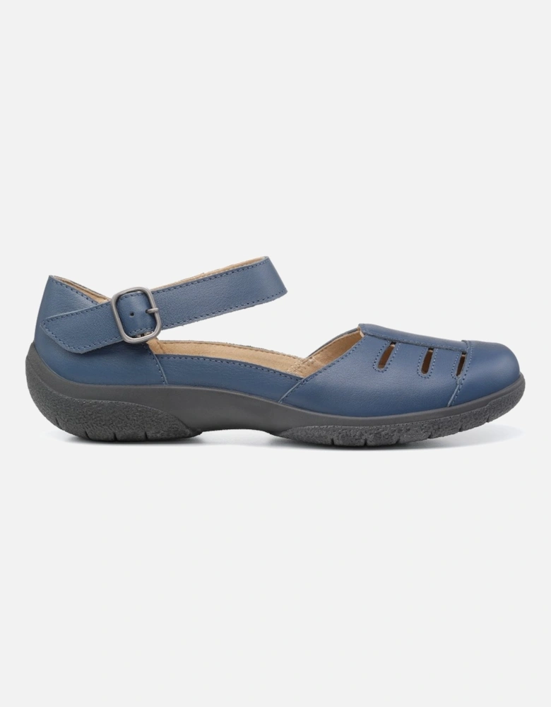 Shore Womens Wide Fit Mary Jane Shoes