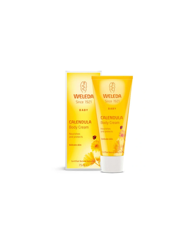 Baby Calendula Moisturising Body Cream (75ml) - Weleda