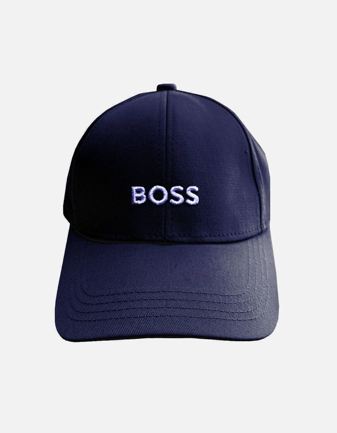 Men's Zed Navy Cap with White Boss Logo, 3 of 2