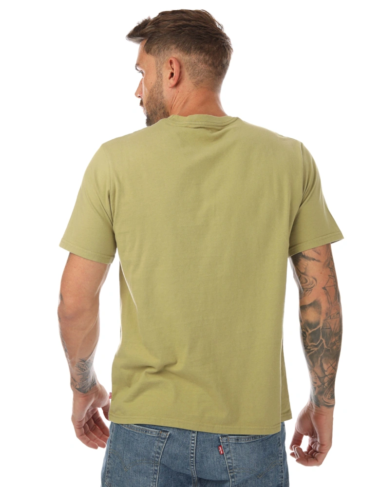 Mens Relaxed Fit Boxtab Logo T-Shirt