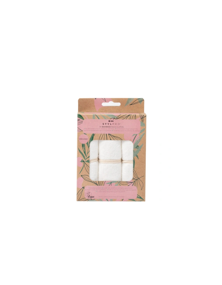 Bamboo Face Cloths Pack of 3