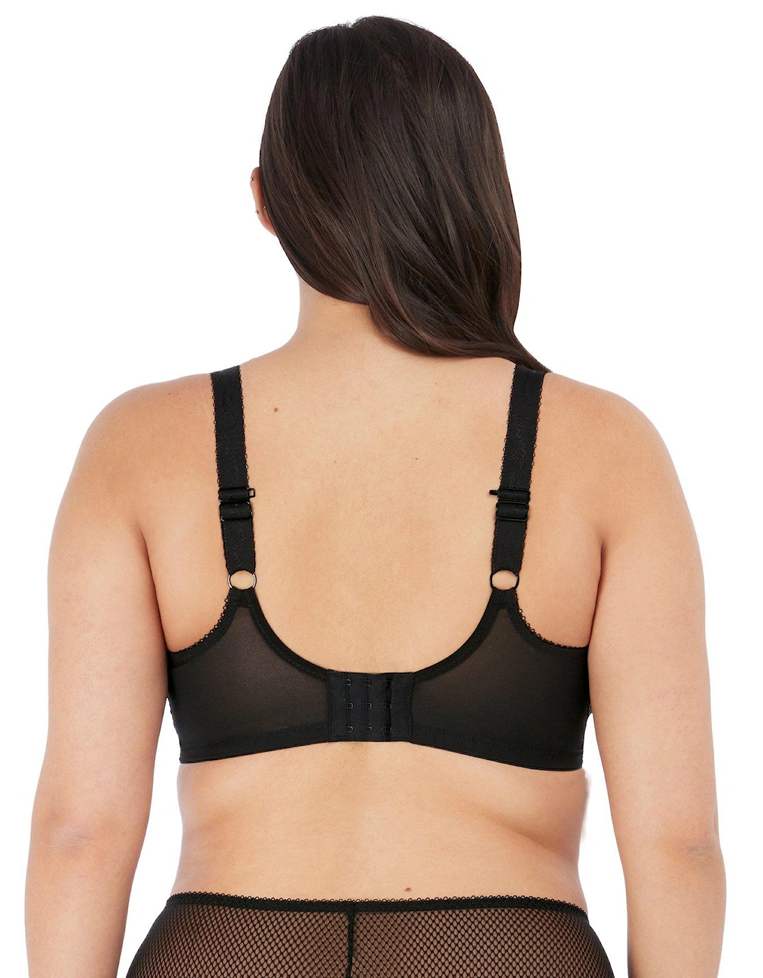 Charlie Underwired Plunge Bra Jet - Black