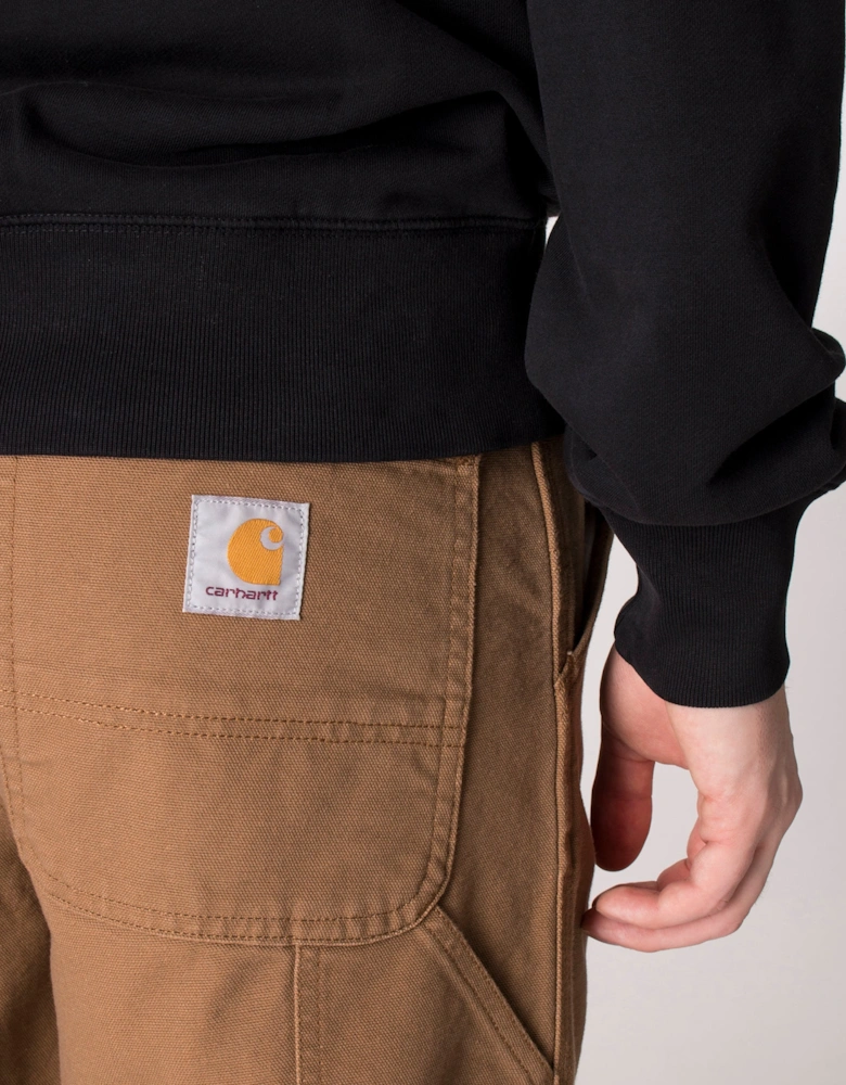 Relaxed Fit Single Knee Pants
