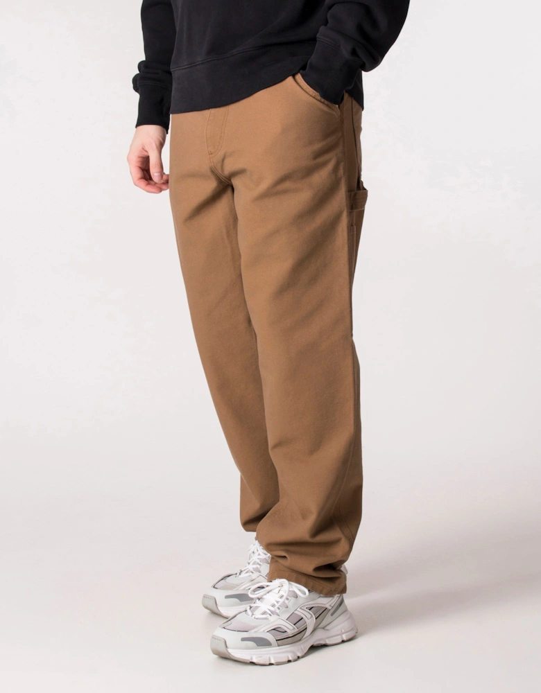 Relaxed Fit Single Knee Pants