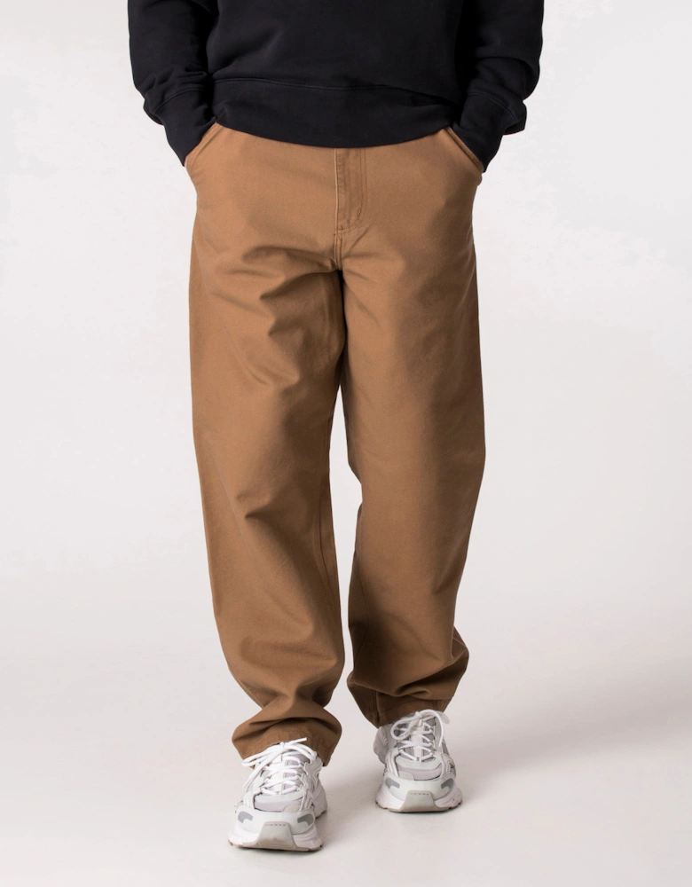 Relaxed Fit Single Knee Pants