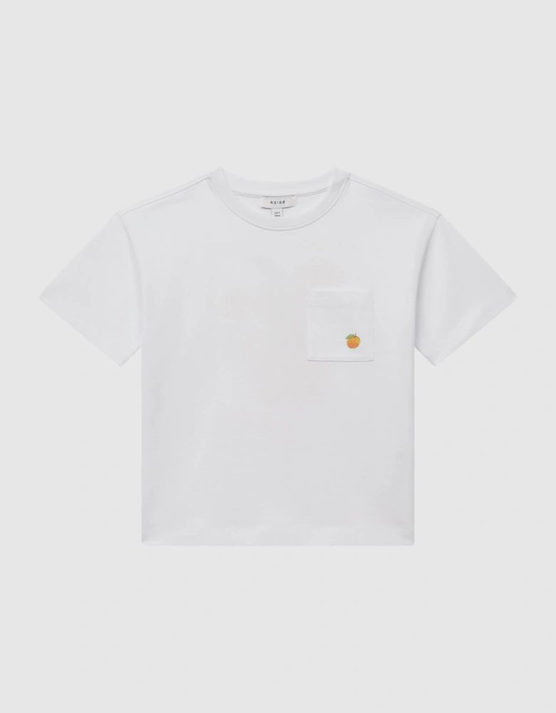 Motif Cotton T-Shirt