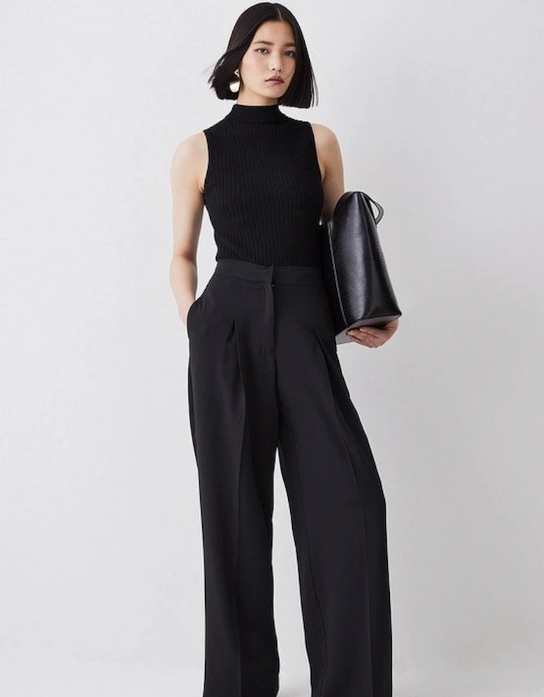 Essential Tailored Wide Leg Trouser