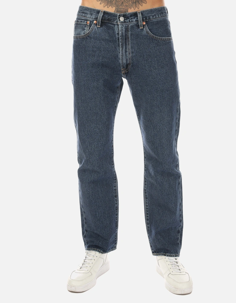 Mens 551 Authentic Straight Rubber Worm Jeans