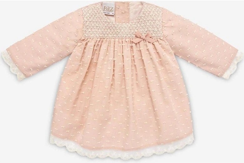 Baby Girls Mist Pink 'Aurora' Dress