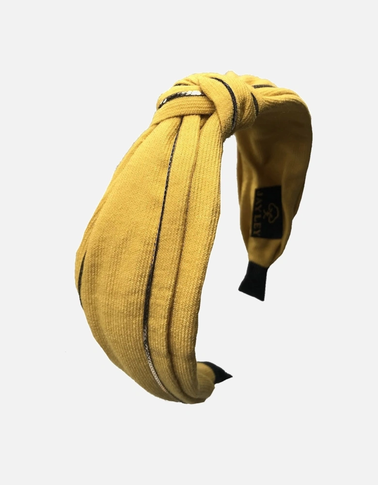 Yellow Hand Made Headband