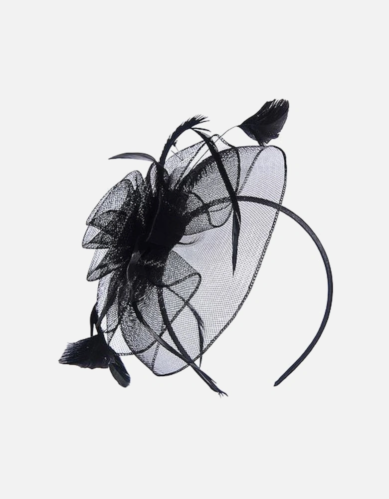 Marianne Fascinator - Black