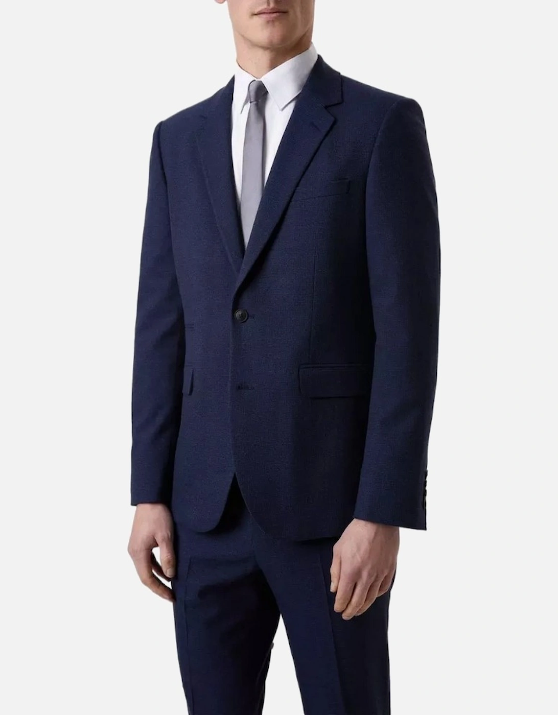 Mens Marl Tailored Suit Jacket, 6 of 5