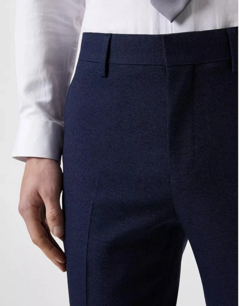Mens Marl Tailored Suit Trousers