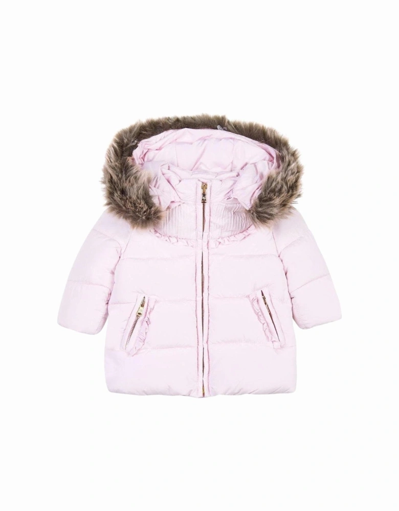 Girls Pink Coat