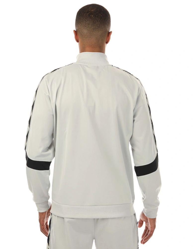 Mens Diamond Taped Tricot Track Top