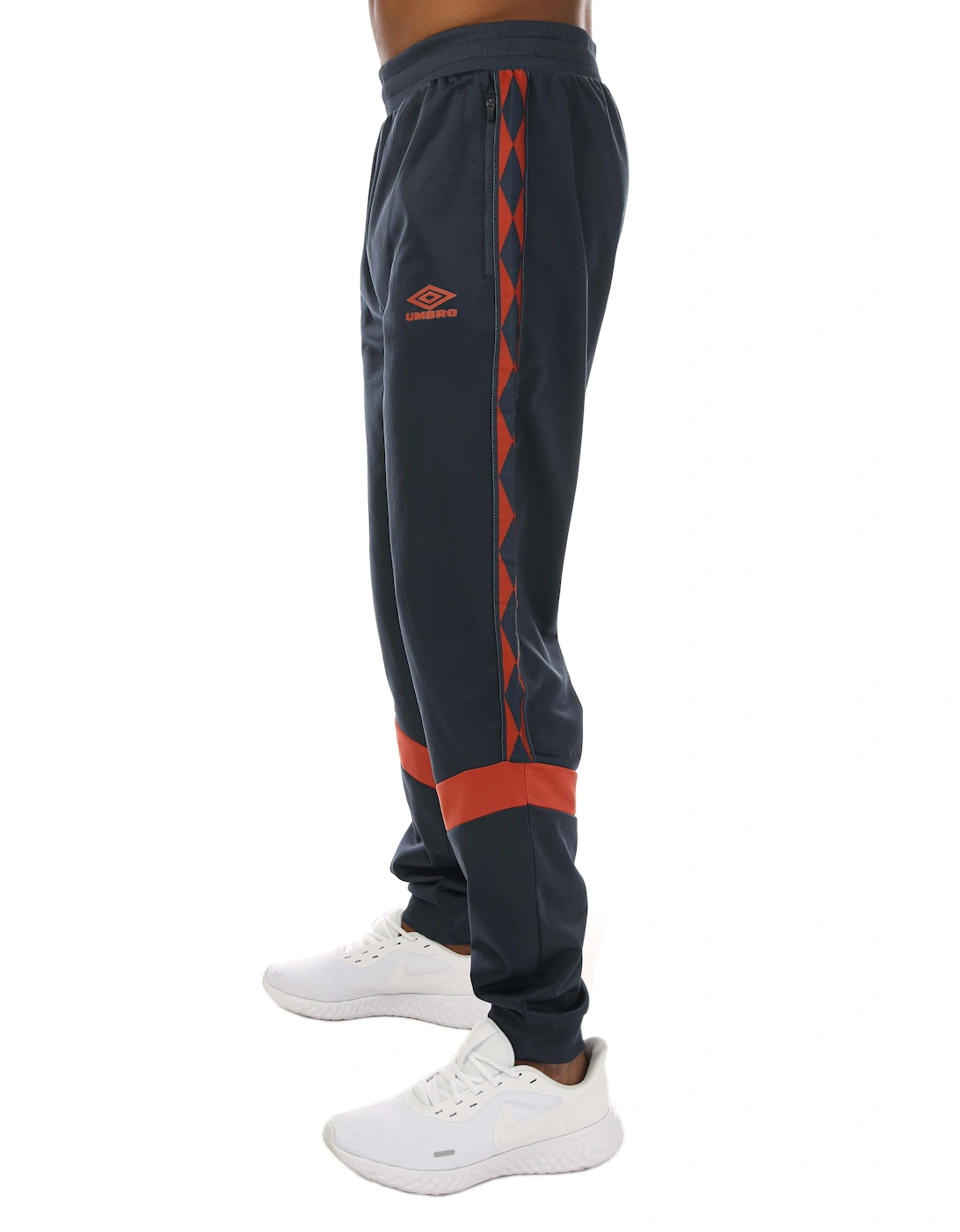 Mens Diamond Taped Tricot Track pants