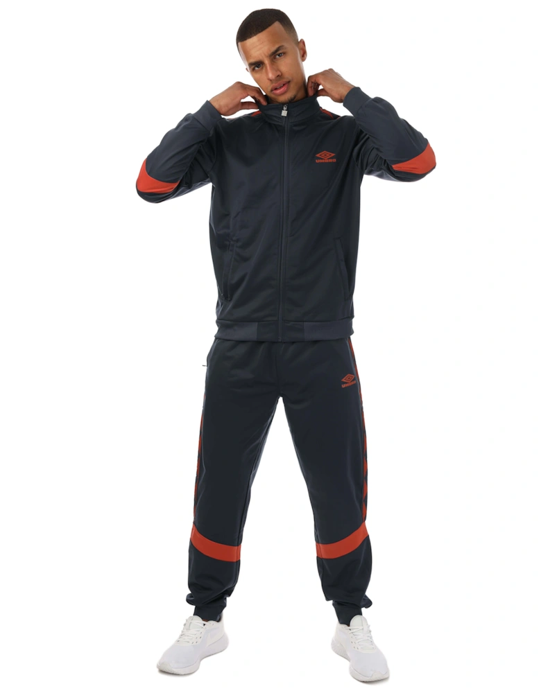 Mens Diamond Taped Tricot Track pants