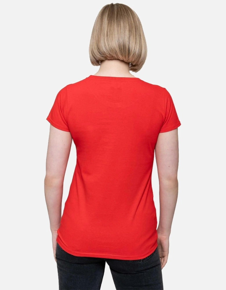 Womens/Ladies Logo Cotton T-Shirt