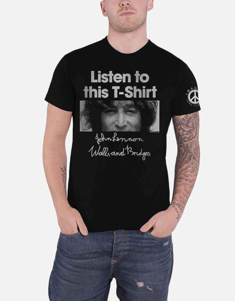 Unisex Adult Listen Lady Cotton T-Shirt