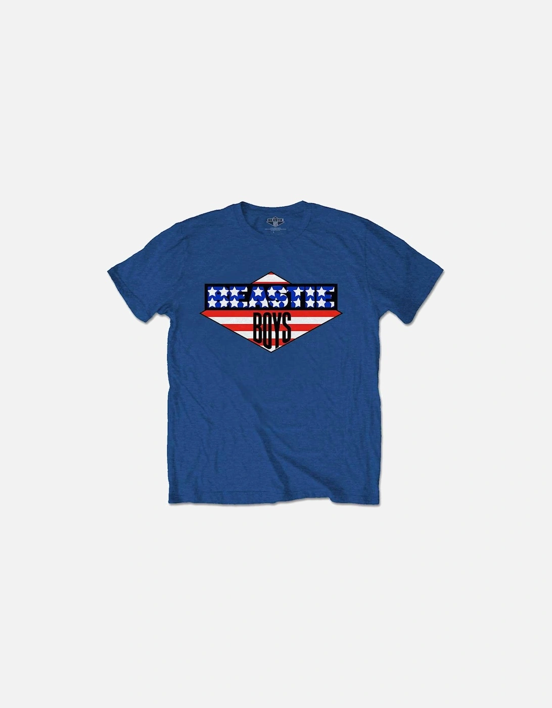Unisex Adult American Flag Cotton T-Shirt, 2 of 1