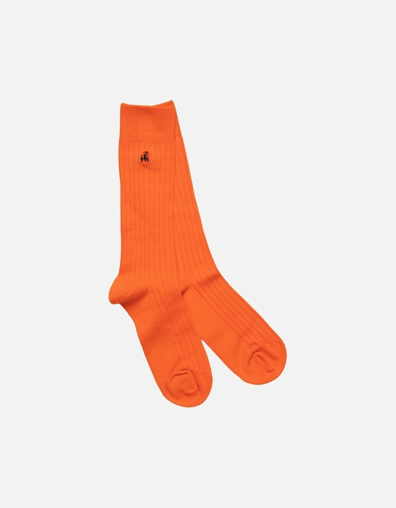 Bamboo Socks Orange