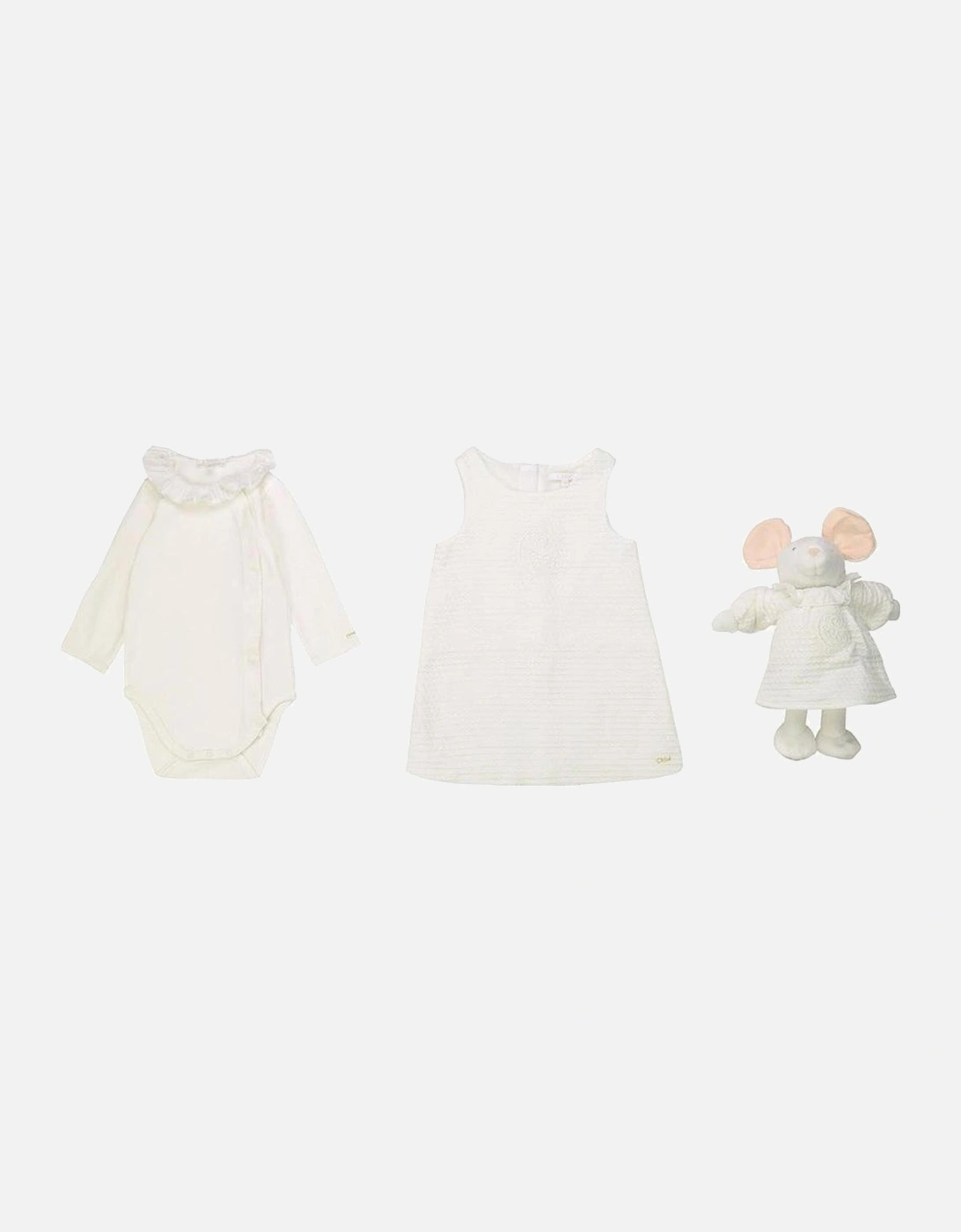 Baby Ivory Dress Set, 2 of 1