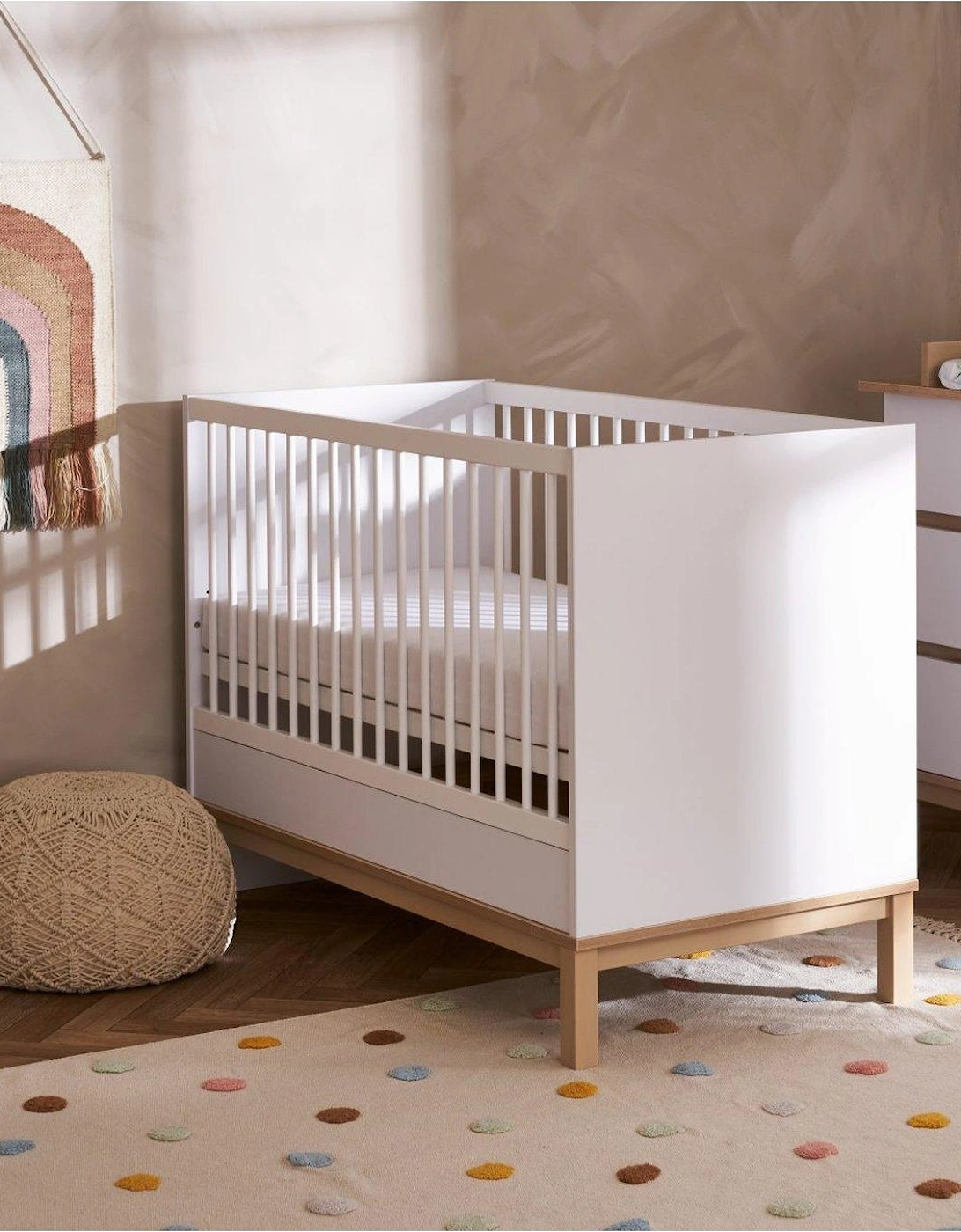 Astrid Mini Cot Bed - White, 2 of 1