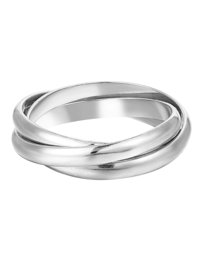 Sterling Silver Trinity Rolling Ring