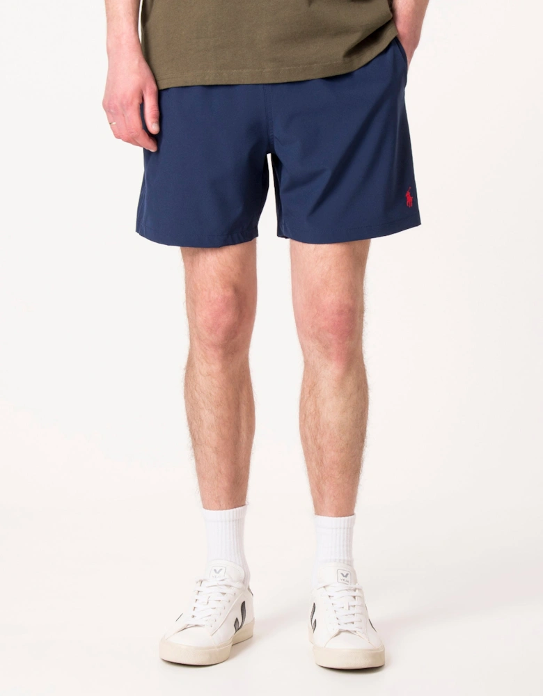 Regular Fit Traveler Mid Swim Shorts