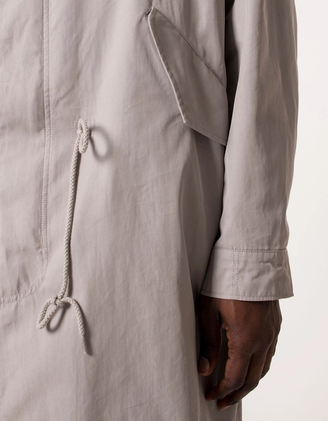 College Fishtail Parka