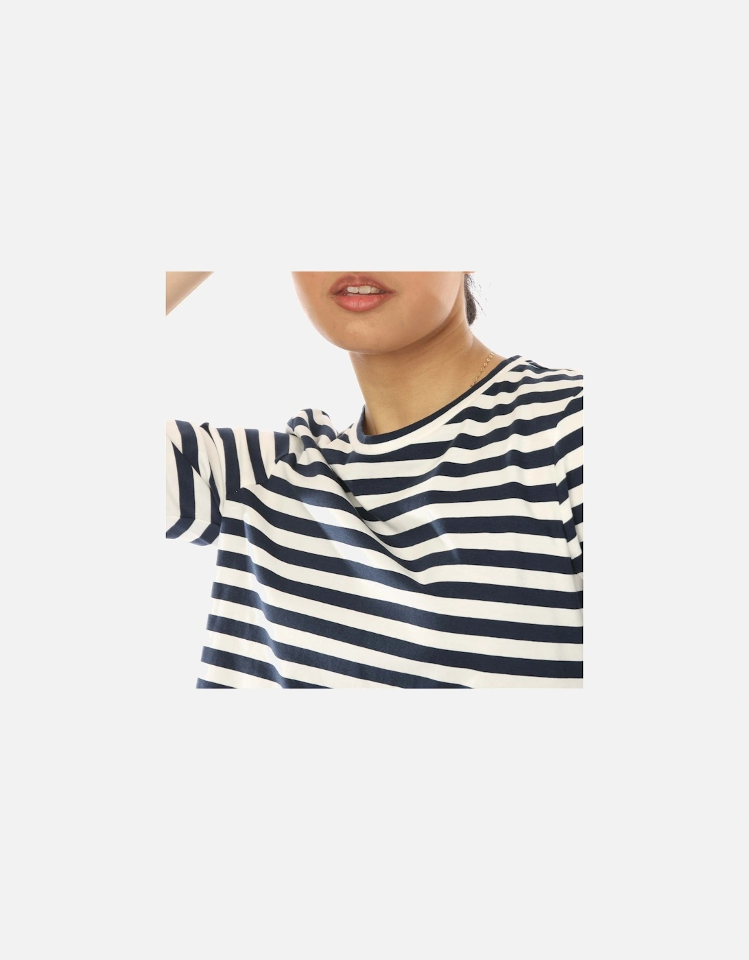 Womens Molly Oversized Striped T-Shirt