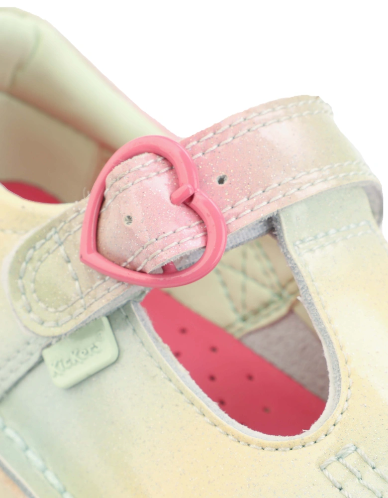 Children Girls Kick T Bar Shoe