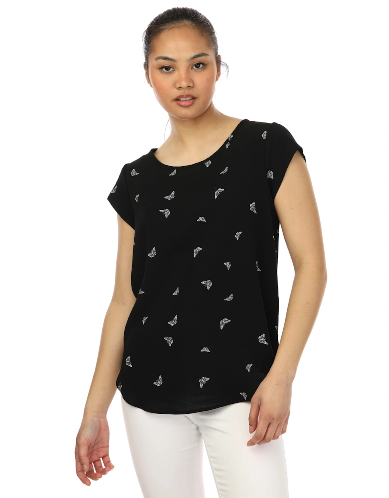 Womens Nova Lux Short Sleeve Top