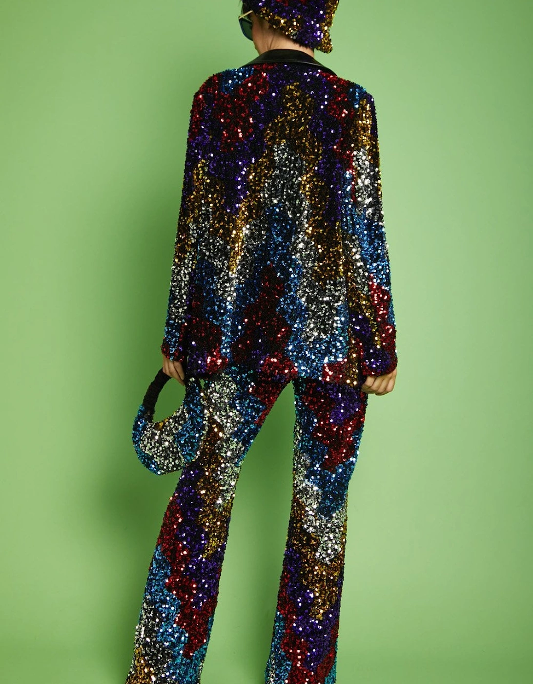 Multi Sequin Blazer