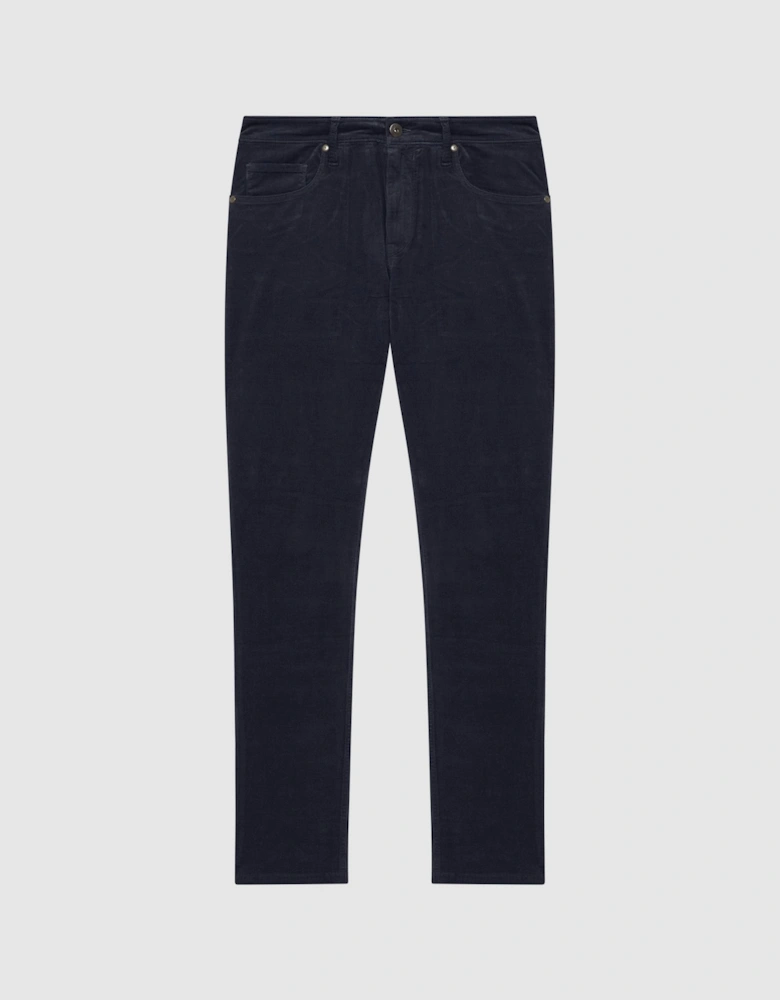 Paige High Stretch Slim Fit Corduroy Jeans