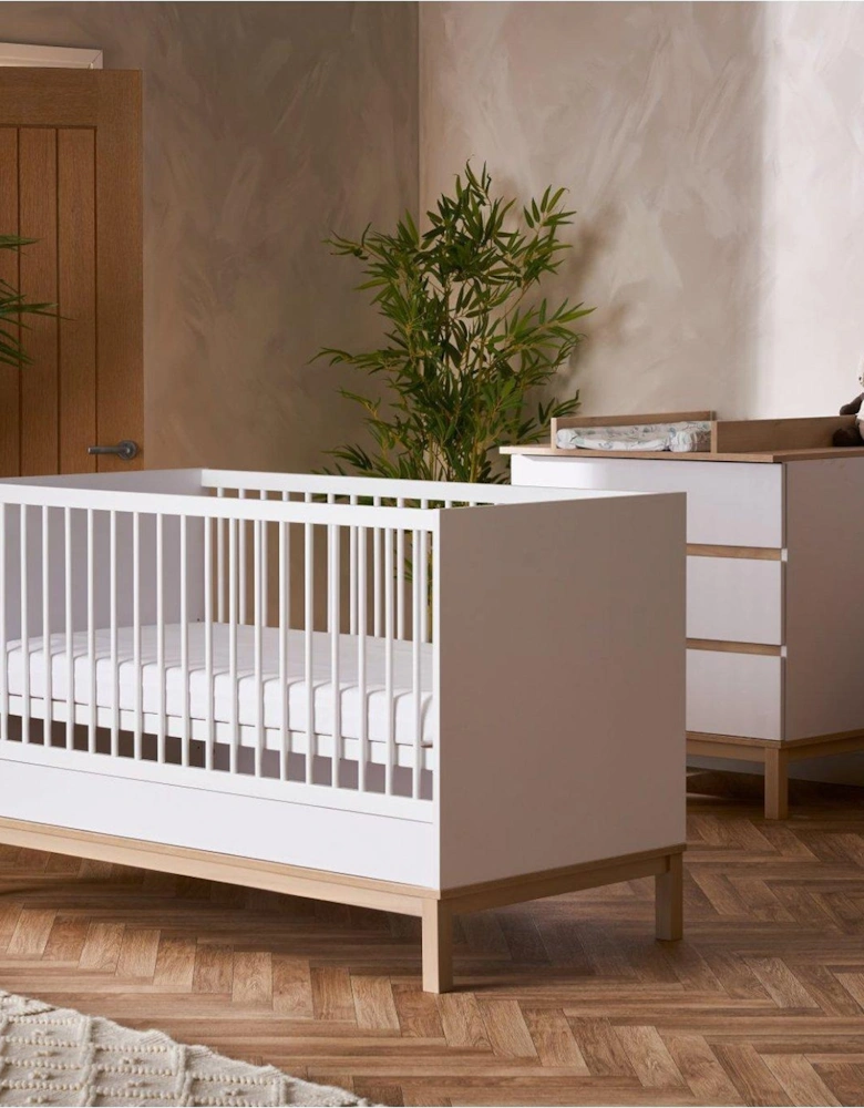 Astrid 2 Piece Nursery Furniture Set - White