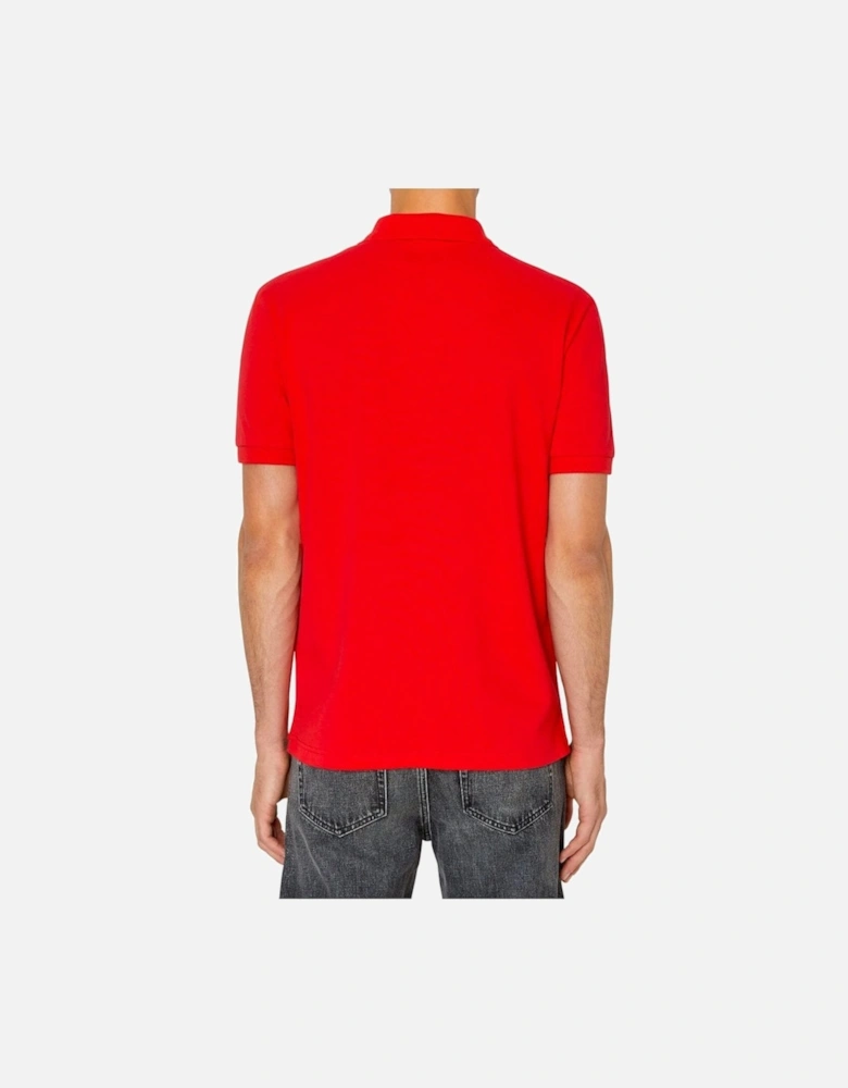 T-smith Division Polo Shirt Red