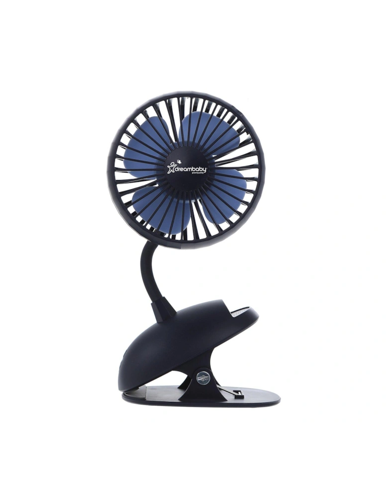 Clip-On Caged Fan - Navy