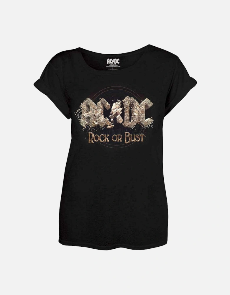 Womens/Ladies Rock Or Bust T-Shirt