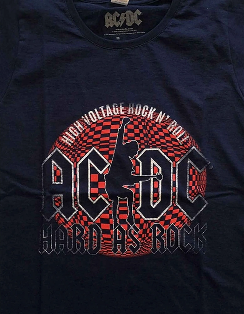 Womens/Ladies Hard As Rock T-Shirt