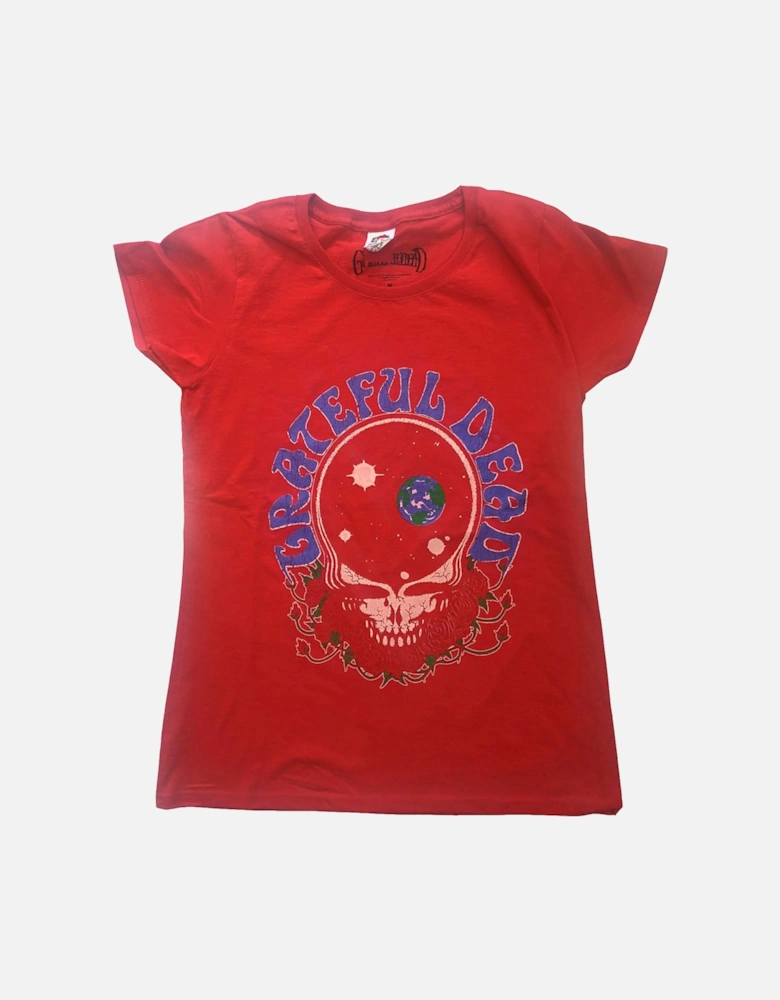 Womens/Ladies Space Cotton Logo T-Shirt