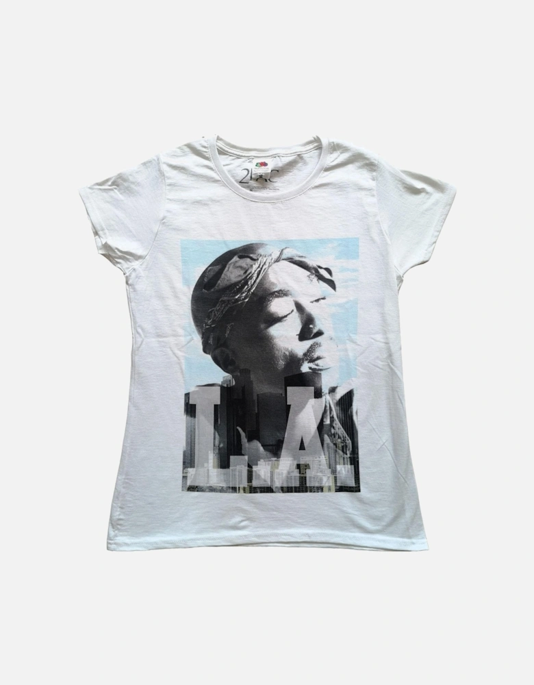 Womens/Ladies LA Skyline T-Shirt