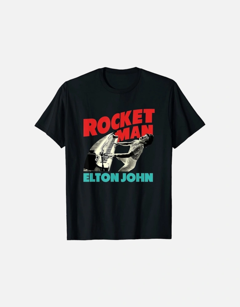 Elton John Unisex Adult Rocketman T-Shirt