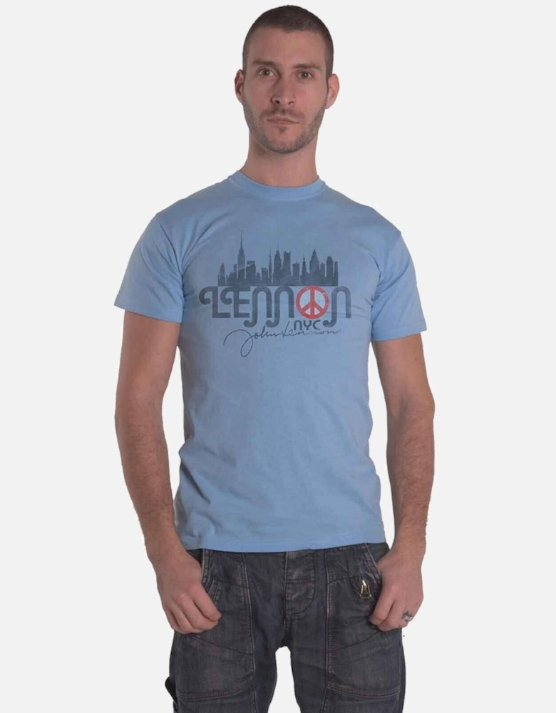 Unisex Adult NYC Skyline Cotton T-Shirt