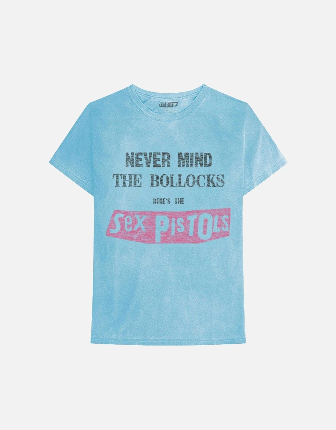 Unisex Adult Never Mind The Bollocks Distressed T-Shirt, 2 of 1