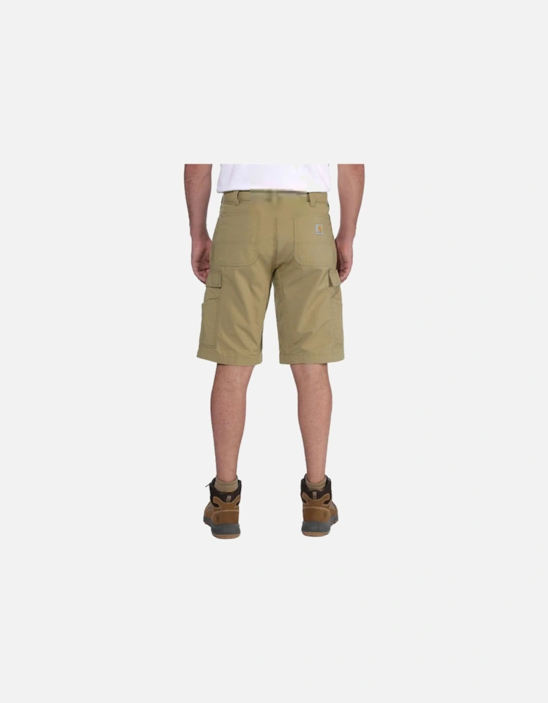 Carhartt Men's Force Relaxed Fit Ripstop Cargo Work Short Dark Khaki