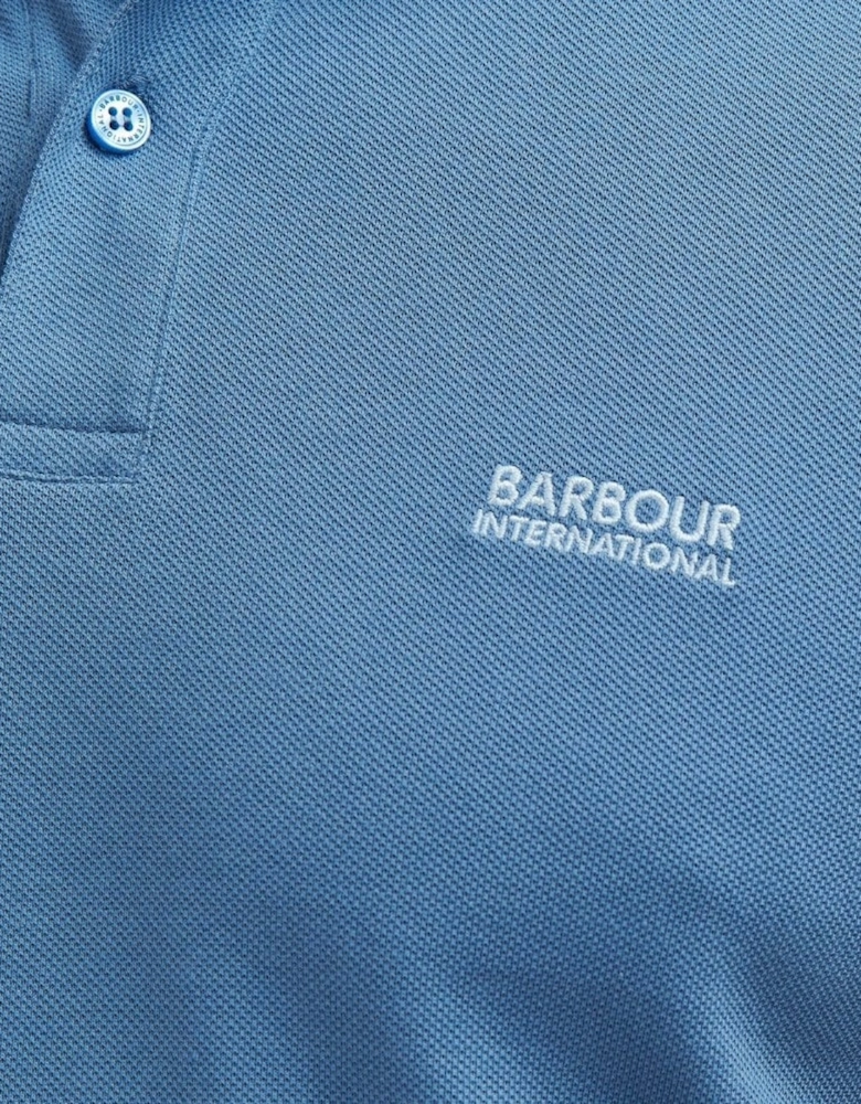 Men's Blue Horizon Howall Polo Shirt.