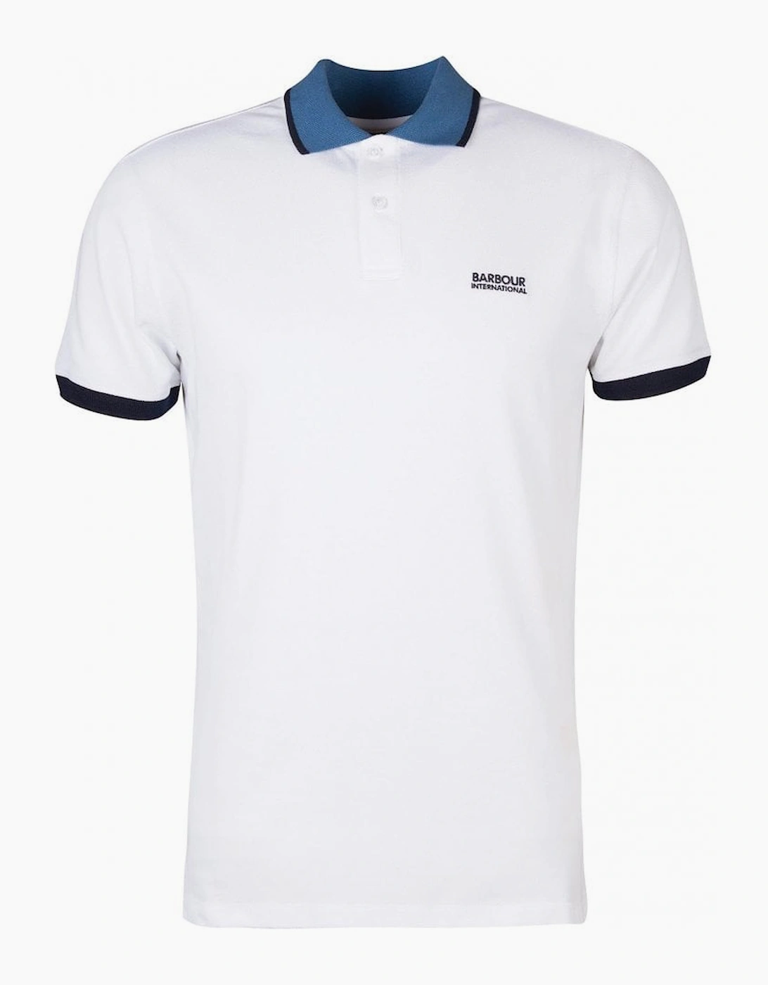 Barbour International Men's Barbour International Men's White Howall Polo Shirt.