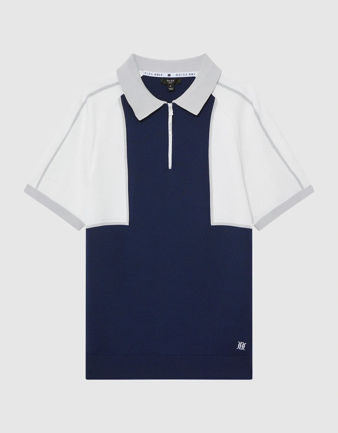 Golf Colourblock Half-Zip T-Shirt, 2 of 1