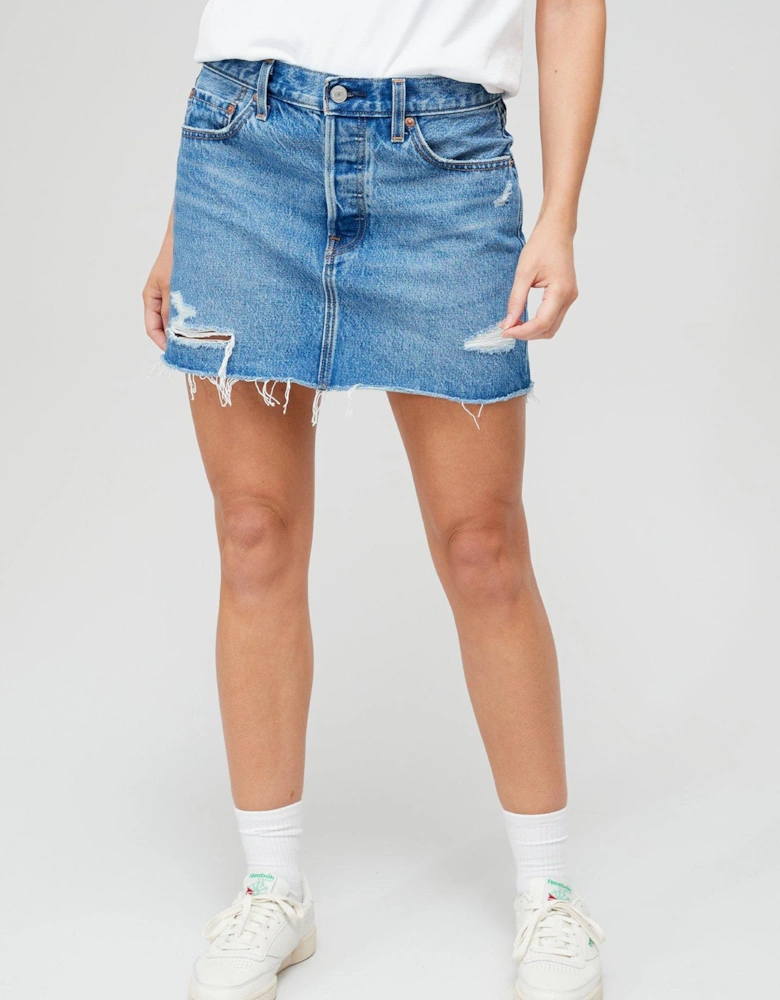 Icon Denim Skirt - Iconically Yours